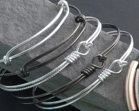 Wire Wrap & Slide Bracelets
