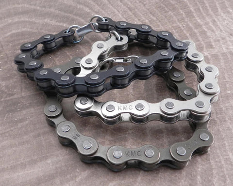 Bike & Ball Chain Bracelets Collection