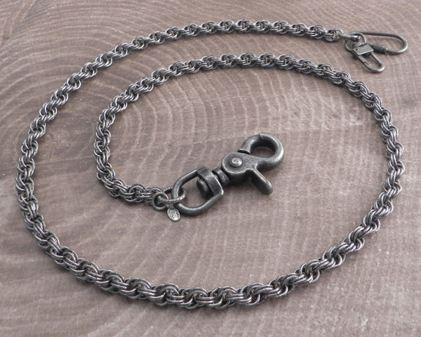 小物 Engraved Narrow Wallet Chain / antidote ANTIDOTE BUYERS CLUB Engraved Narrow Wallet Chain (Short