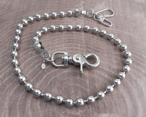 AMiGAZ Ball Chain Wallet Chain 36 / Silver