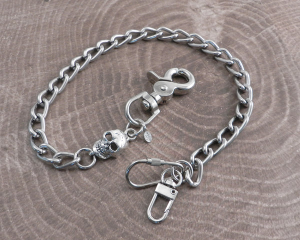 Wallet Chain with XL Skull Link