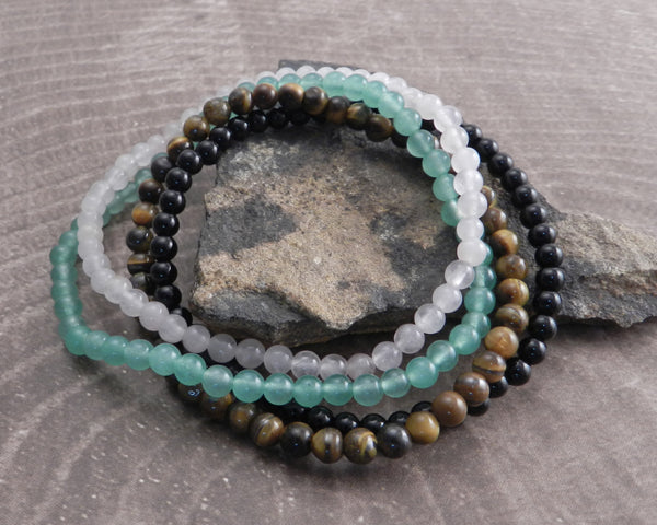 Semi-Precious 3mm bead  Assortment