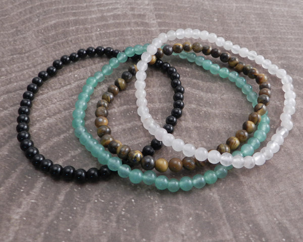 Semi-Precious 3mm bead  Assortment