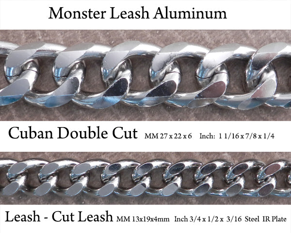 Monster Skull & Leash Wallet Chain