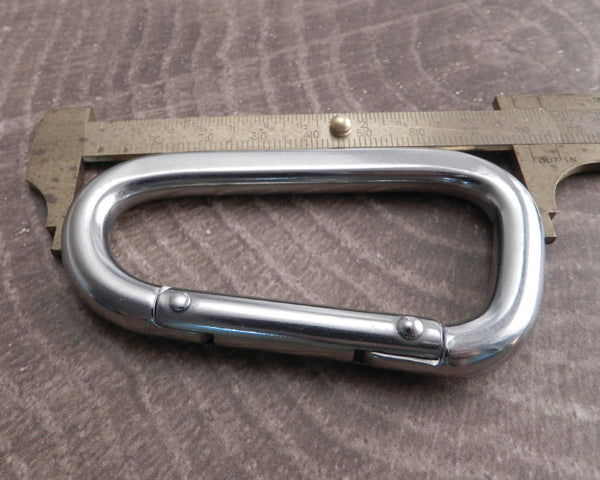 Hardware Carabiner 2 pack -Stainless Steel