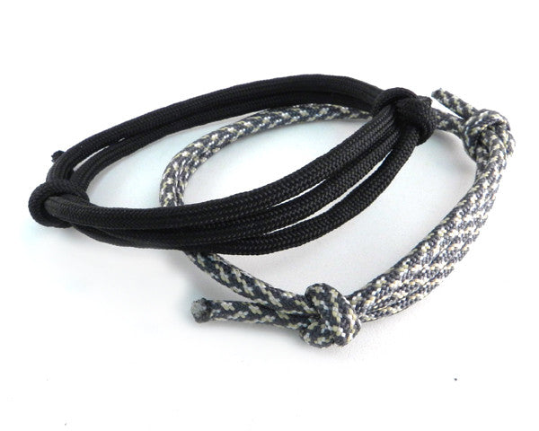 Paracord Double Slider 2 pack Black & Digital
