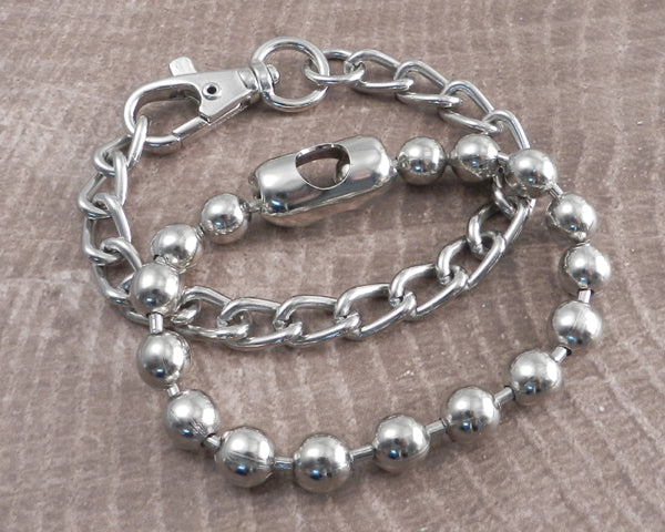 Ball & Link Bracelet 2 pack 8"