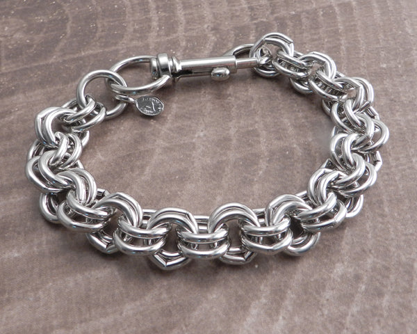Double Ring Chain Bracelet