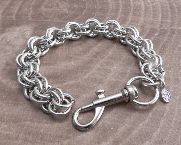 Double Ring Chain Bracelet
