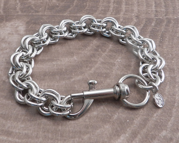 Double Ring Chain Bracelet