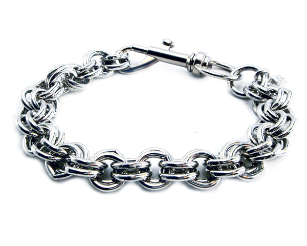 Double Ring Chain Bracelet