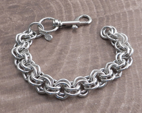Double Ring Chain Bracelet