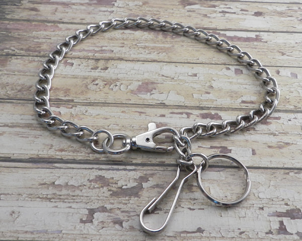 Wallet Chain Punk Leash Chain Lanyard - Basic 7"
