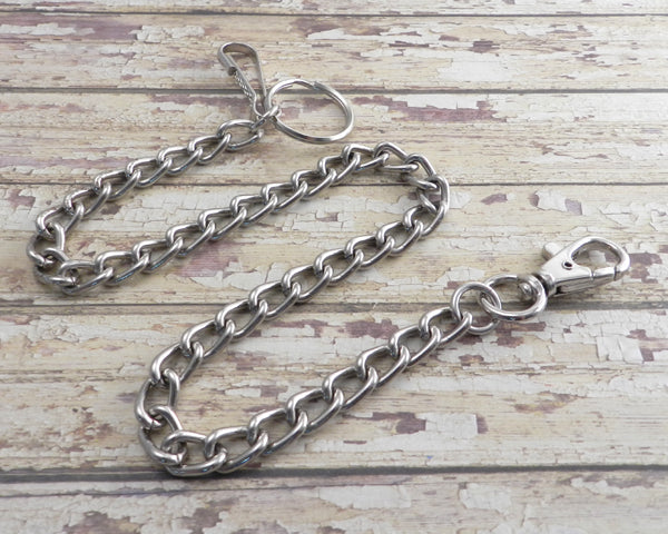 Wallet Chain Punk Leash Chain Lanyard - Basic 7"
