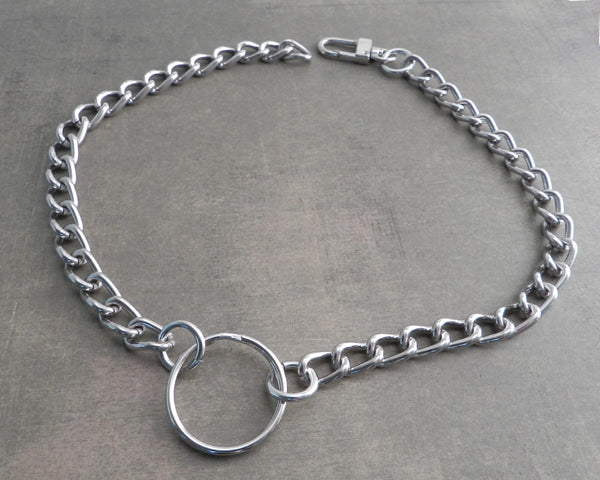 Ring on Splicer Chain Choker