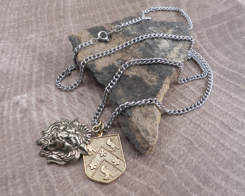 Kingsman Lion + Raven Crest Gold