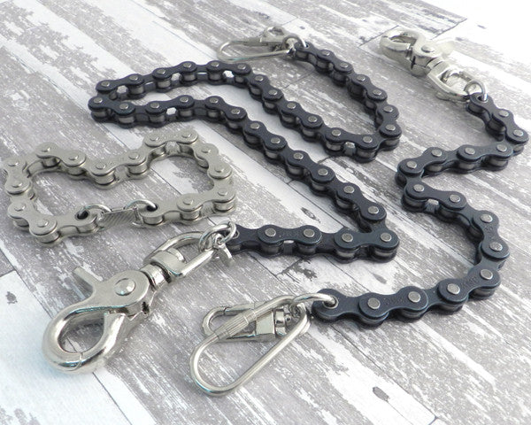 Bike Chain Wallet Chain Black