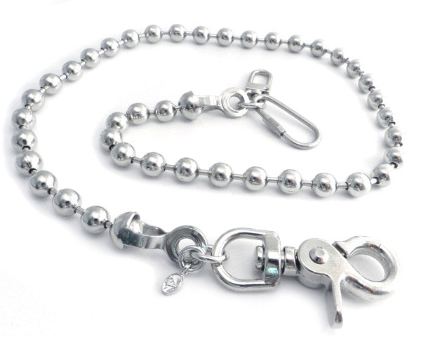 AMiGAZ Ball Chain Wallet Chain 36 / Silver