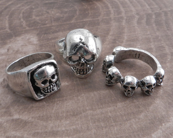 Multi Skull Ring