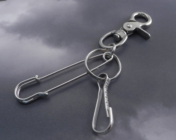 Safety Pin Key chain