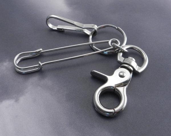Safety Pin Key chain