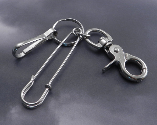 Safety Pin Key chain | AMiGAZ Attitude Approved Accessories
