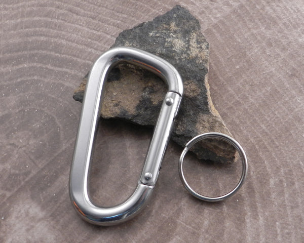 Hardware Carabiner 2 pack -Stainless Steel