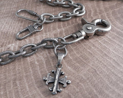 ★DEINET★ STUD CROSS CHAIN WALLET DEINET STUD CROSS CHAIN WALLET