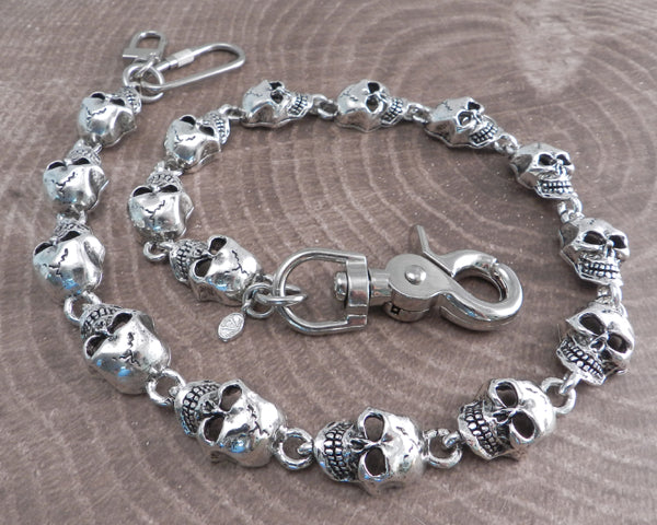 アクセサリー kensscratch wallet chain kensscratch】ボリューミーなsilver925ウォレットチェーン