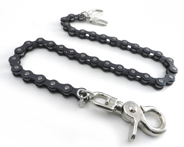 AMiGAZ Leather Wallet Chain Plain