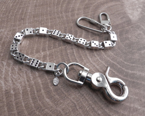 Dice Wallet Chain Key Leash- High Roller