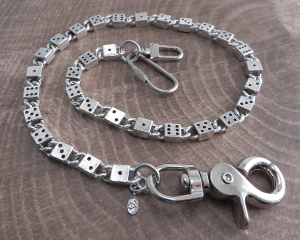 Dice Wallet Chain Key Leash- High Roller