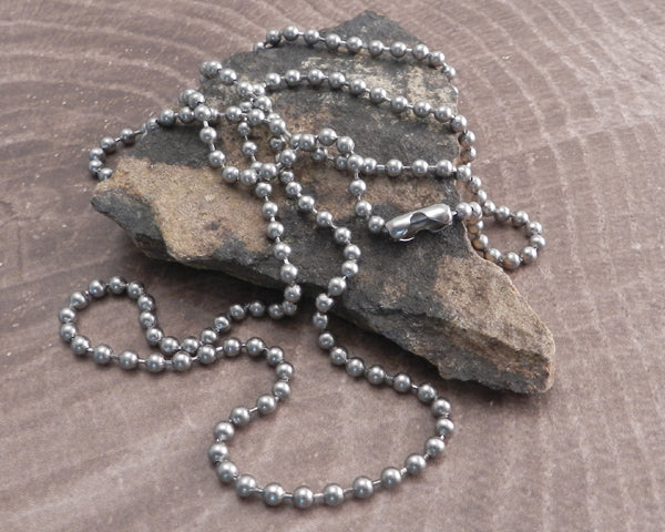 Stainless Steel Ball Chain Necklace