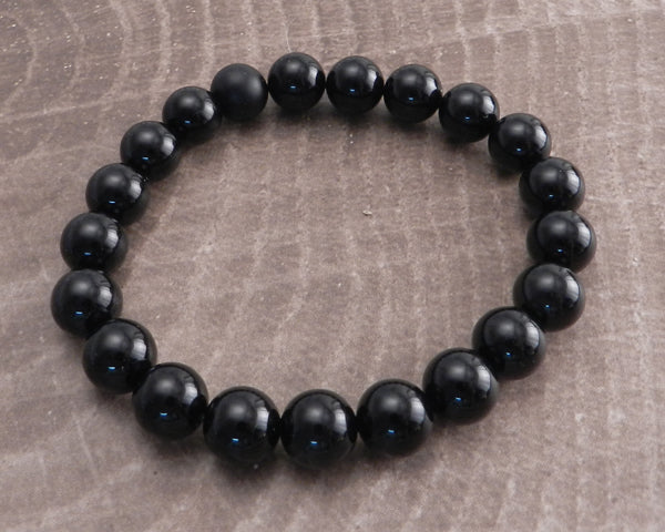Onyx Stone 10mm Stretch Bracelet