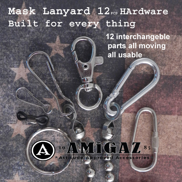 Mask-Eyeglass Lanyard & Wallet Chain 6MM