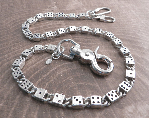 AMiGAZ High Roller Dice Wallet Chain