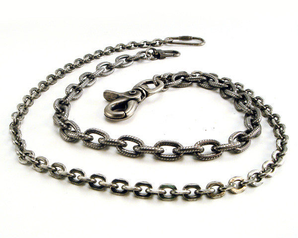 Flat Iron & Link Hack Double Wallet Chain